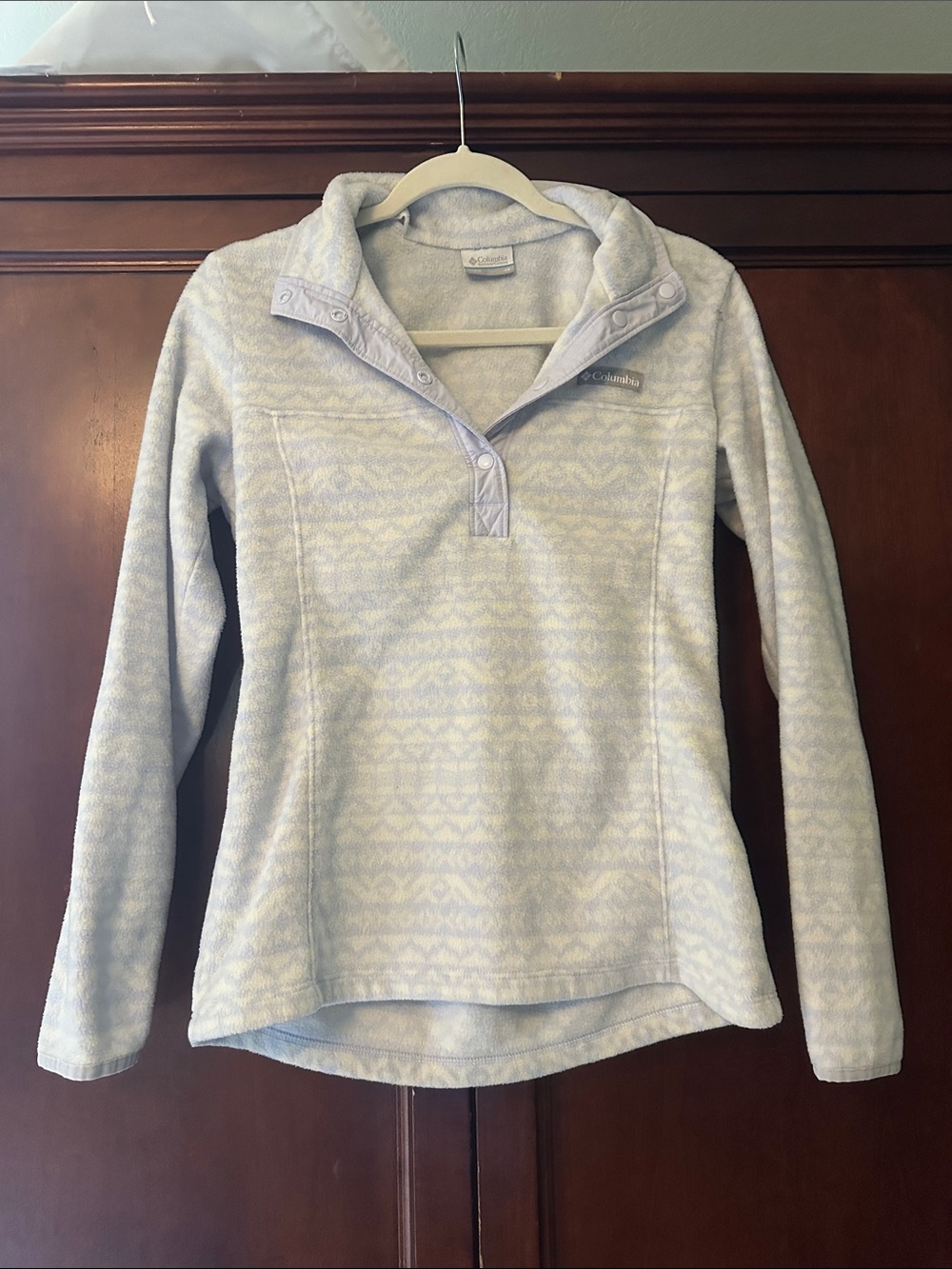 Columbia Women's Benton Springs Printed Half-Snap Fleece Pullover